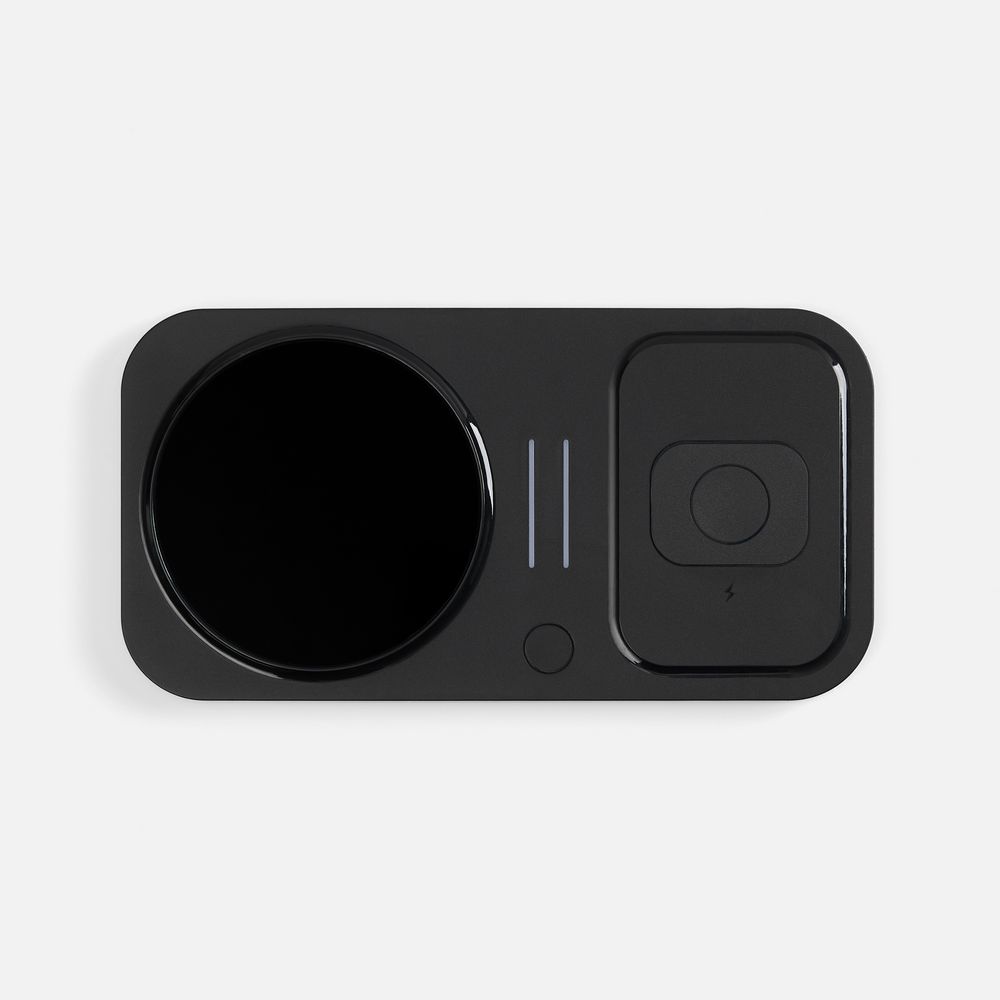 Беспроводное зарядное устройство с подогревом кружки Hot Task, черное / Миниатюра WWW (1000)