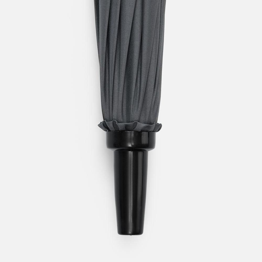 Зонт-трость Simple Golf, серый / Миниатюра WWW (1000)