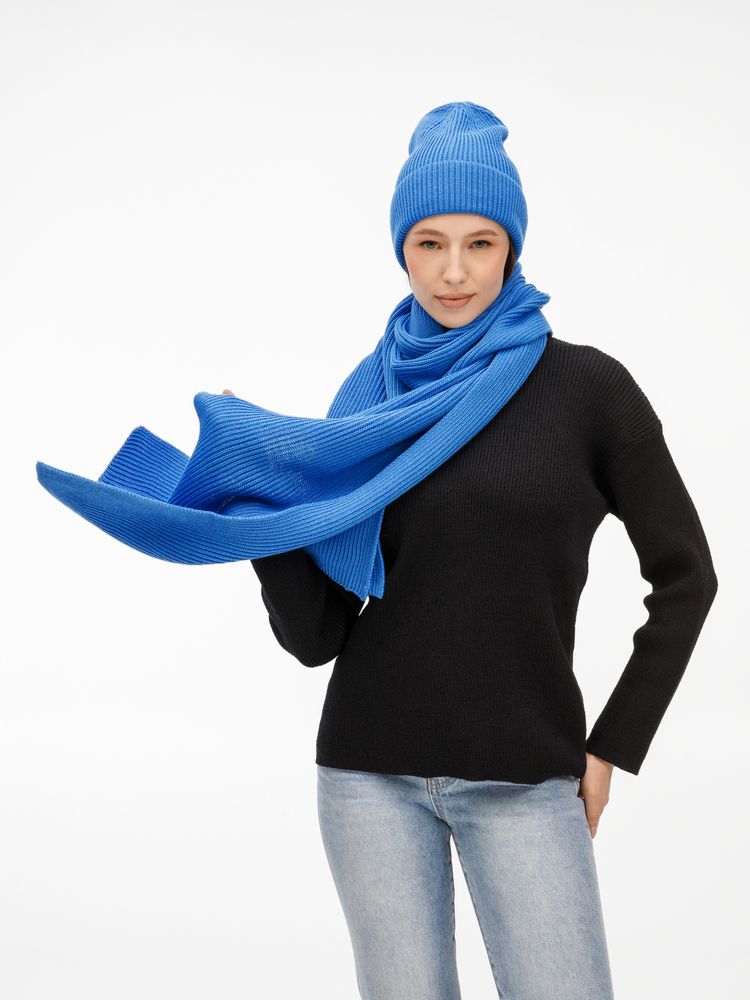 Шапка Nobilis Mono, синяя (аква) / Миниатюра WWW (1000)