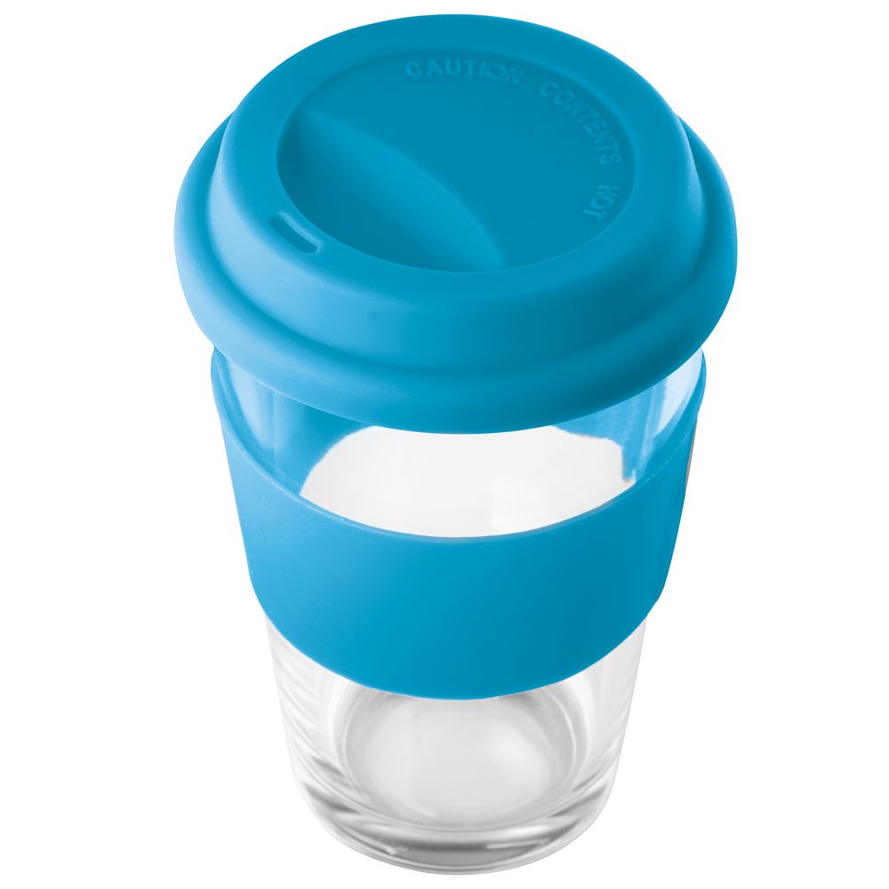 Стакан с крышкой Barty, черный / Миниатюра WWW (1000)