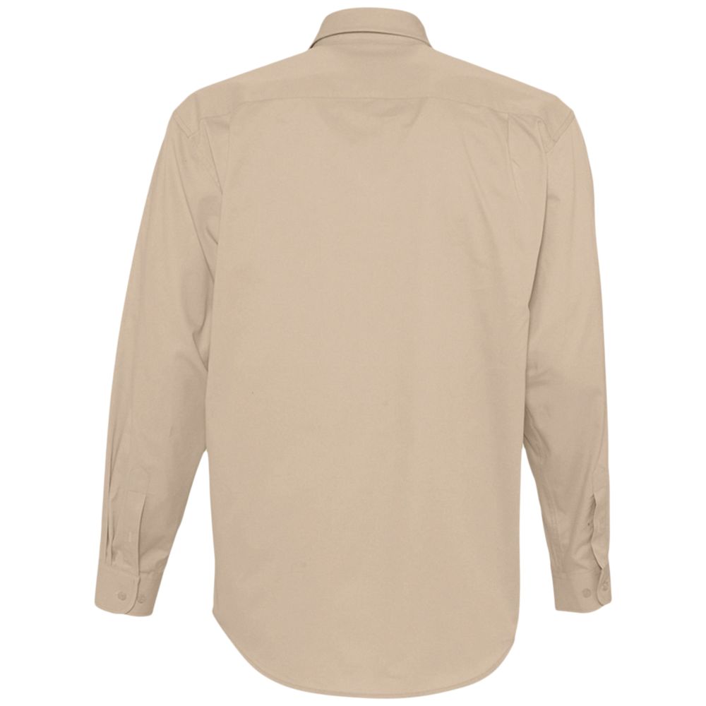 Рубашка мужская с длинным рукавом Bel Air, бежевая / Миниатюра WWW (1000)
