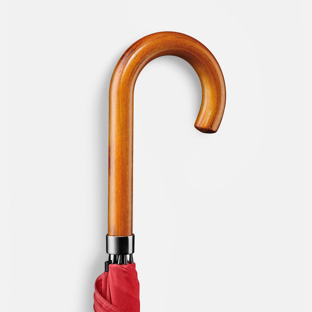 Зонт-трость LockWood ver.2, красный / Миниатюра WWW (1000)