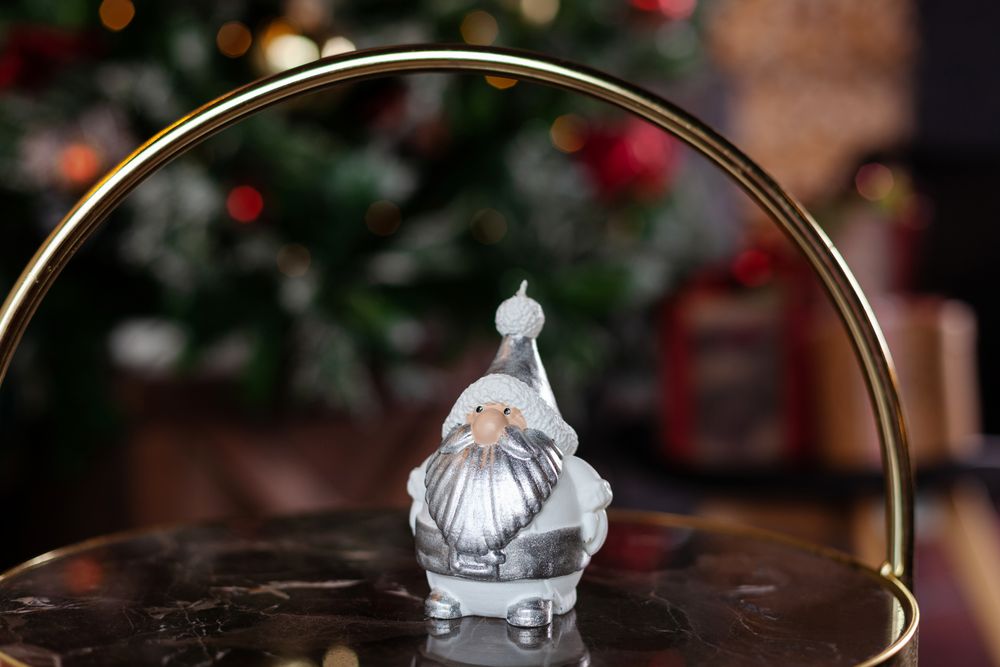 Свеча Christmas Twinkle, Санта / Миниатюра WWW (1000)