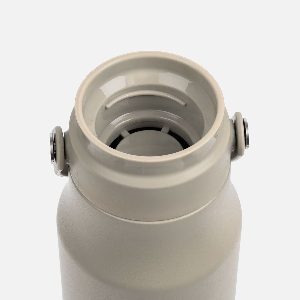 Термобутылка Tateyama, серо-бежевая / Миниатюра WWW (1000)