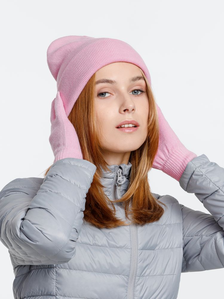 Шапка Urban Flow, пыльно-розовая / Миниатюра WWW (1000)