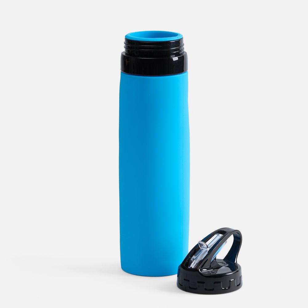 Складная бутылка для воды Langfossen, голубая / Миниатюра WWW (1000)