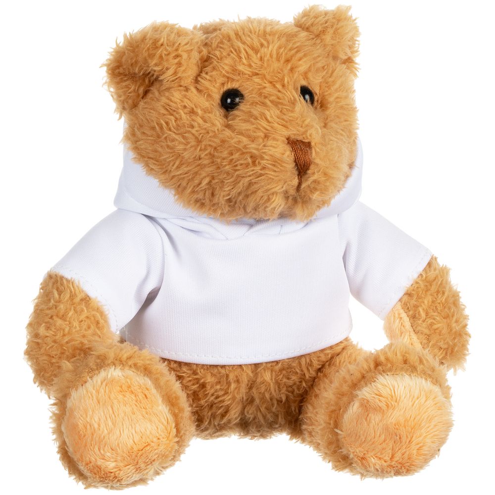 Мягкая игрушка «Мишка Cuddleton» в белом худи / Миниатюра WWW (1000)