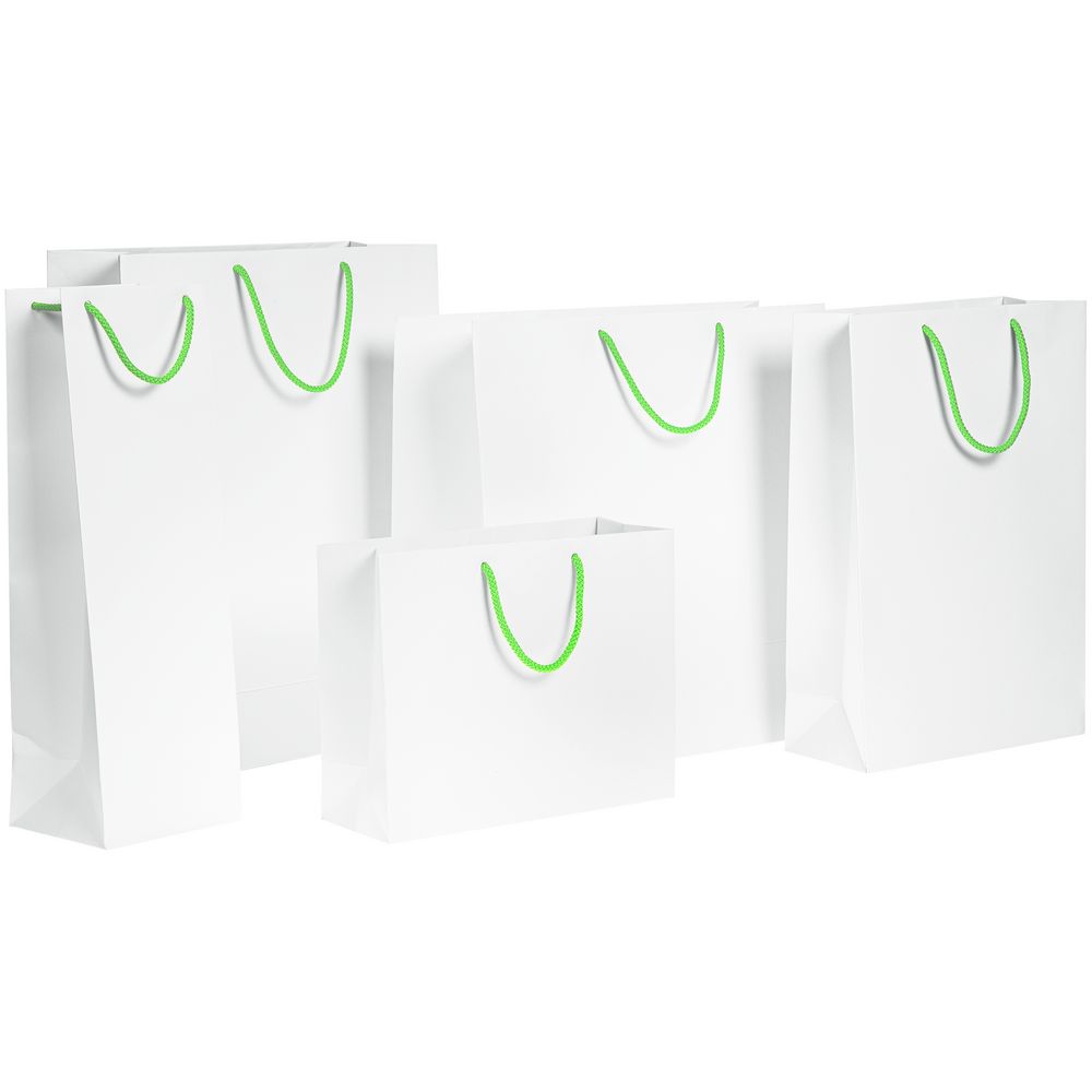 Ручки Corda для пакета L, ярко-зеленые (салатовые) / Миниатюра WWW (1000)