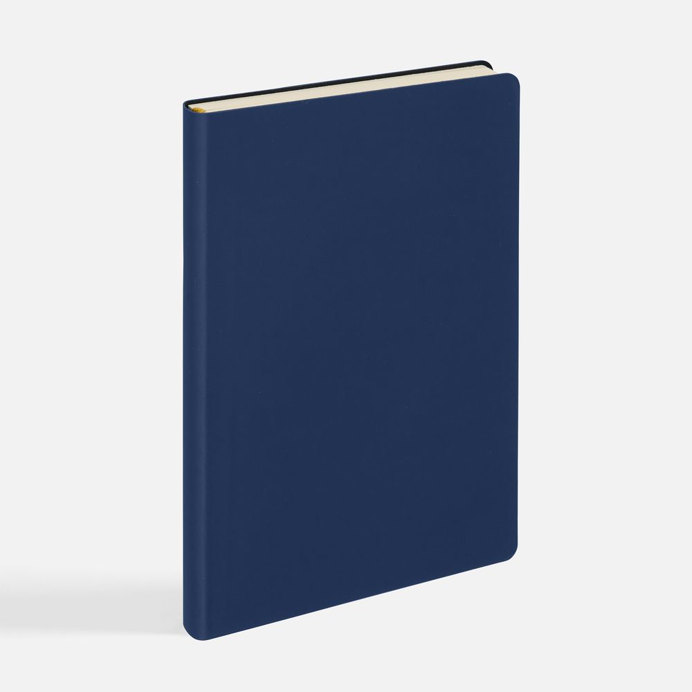 Ежедневник Flex Shall New, недатированный, синий / Миниатюра WWW (1000)