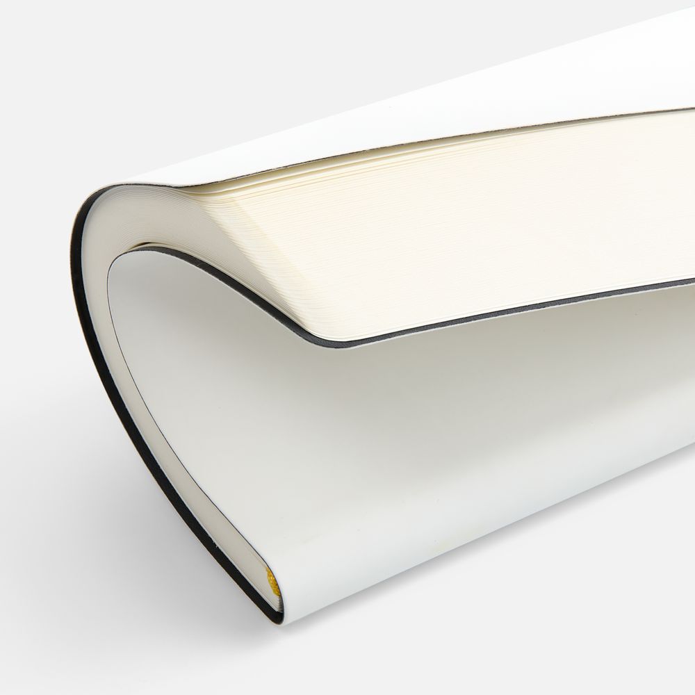 Ежедневник Flex Shall New, недатированный, белый / Миниатюра WWW (1000)