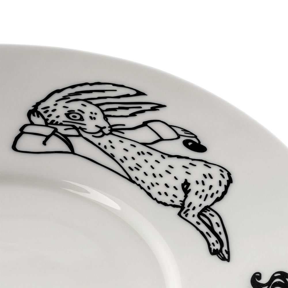 Чайная пара «Время чудес» с деколью, золотистая / Миниатюра WWW (1000)