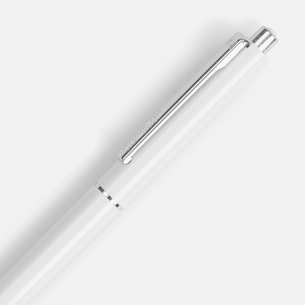 Ручка шариковая Senator Point ver.2, белая / Миниатюра WWW (1000)