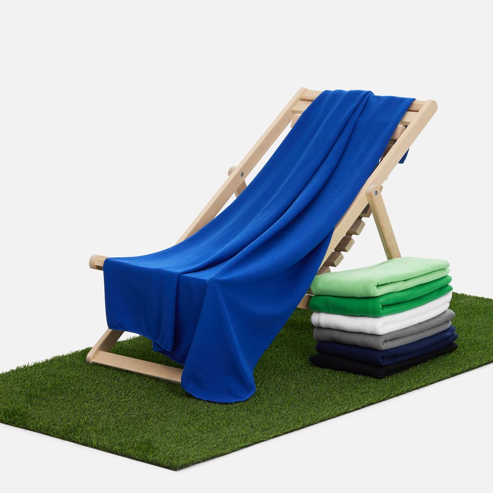 Флисовый плед Warm&Peace, ярко-синий / Миниатюра WWW (1000)