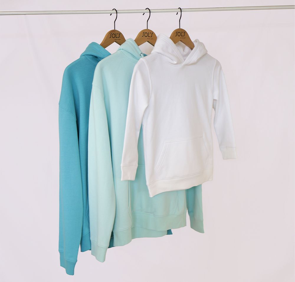 Худи унисекс Condor, зелено-голубое / Миниатюра WWW (1000)