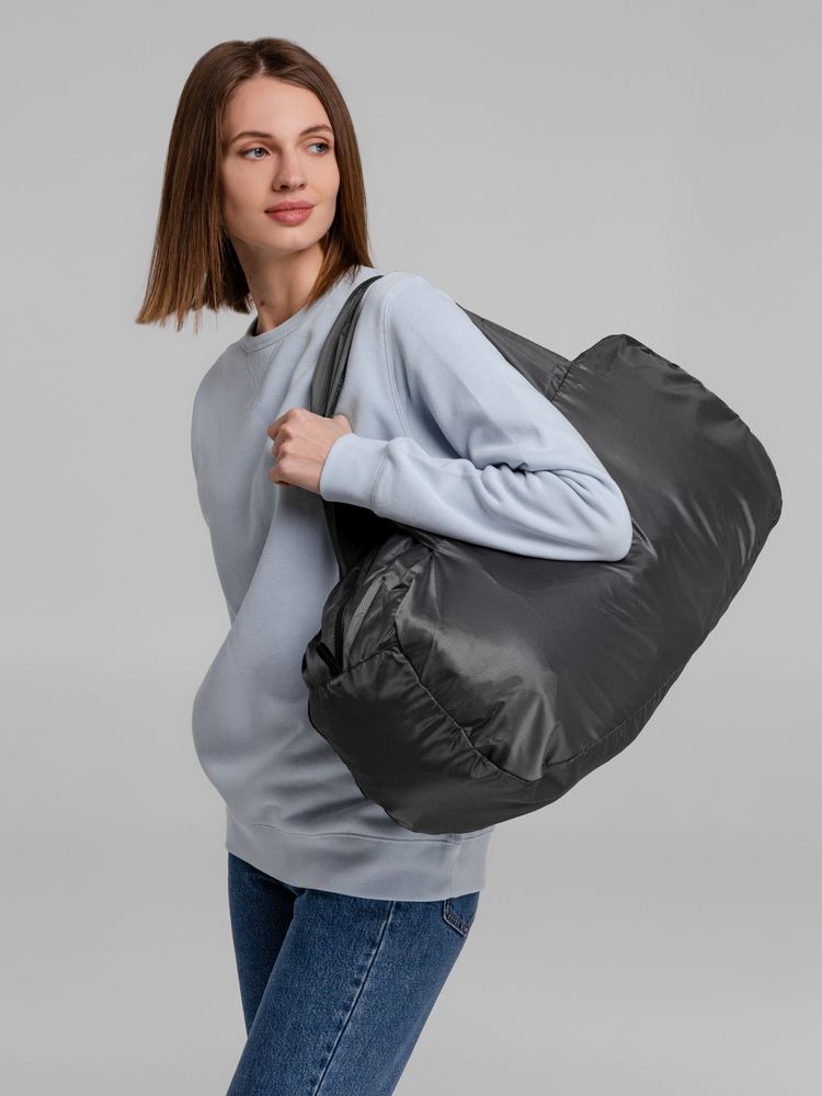 Складная дорожная сумка Wanderer, темно-серая / Миниатюра WWW (1000)