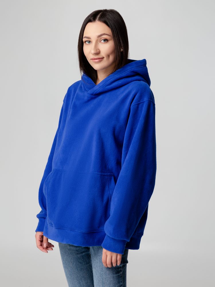 Худи флисовое унисекс Manakin, ярко-синее / Миниатюра WWW (1000)