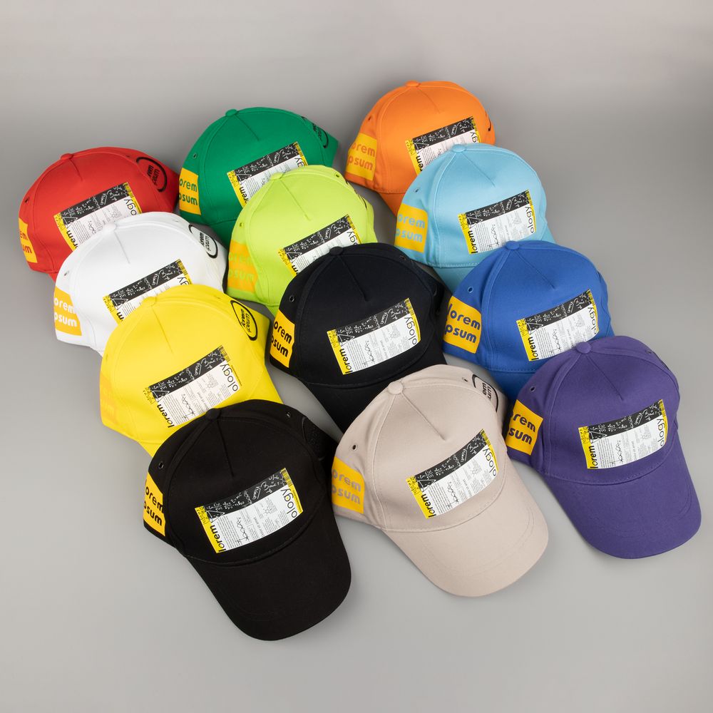 Бейсболка Convention, черная / Миниатюра WWW (1000)