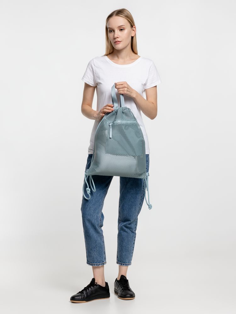 Рюкзак-мешок Verkko, серо-голубой / Миниатюра WWW (1000)