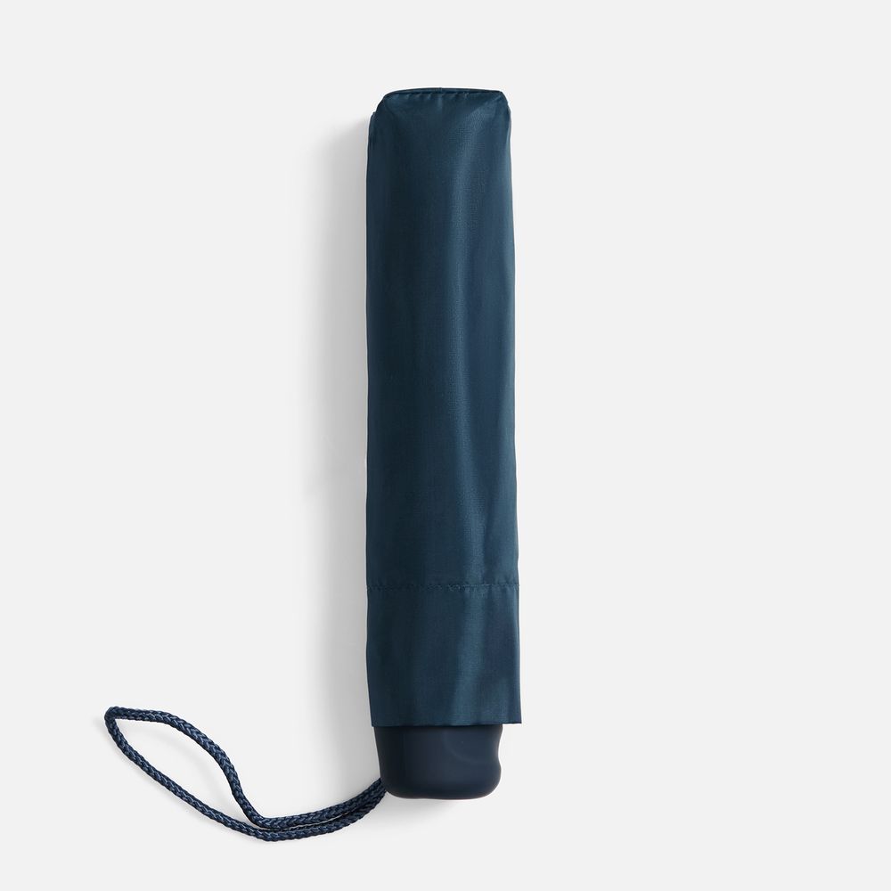 Зонт складной Basic, темно-синий / Миниатюра WWW (1000)