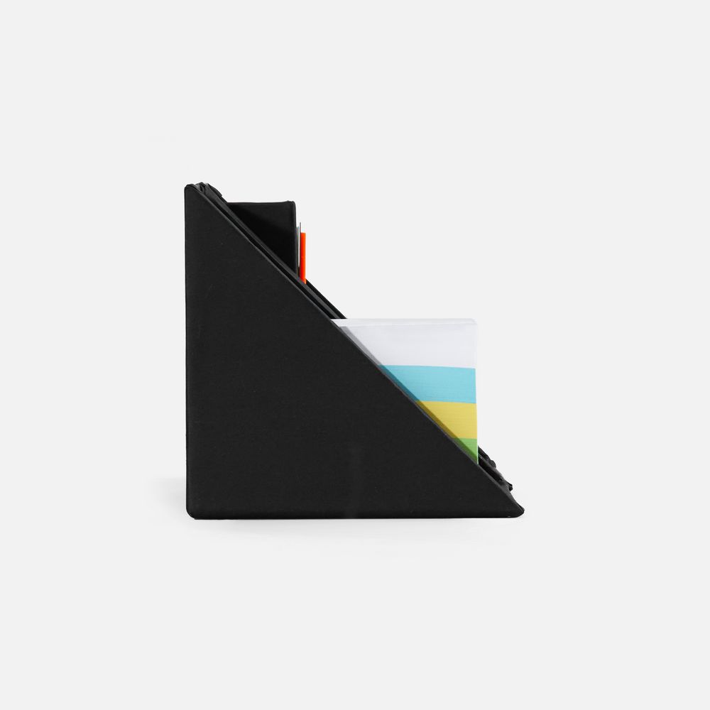 Настольный набор со стикерами Mnemonic ver.2, черный / Миниатюра WWW (1000)