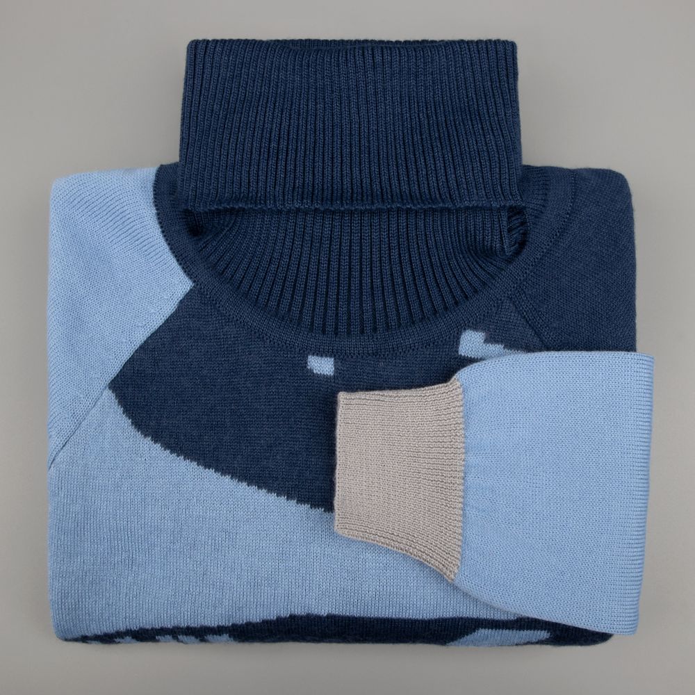 Джемпер на заказ Tricksy Net Reglan, полушерсть / Миниатюра WWW (1000)