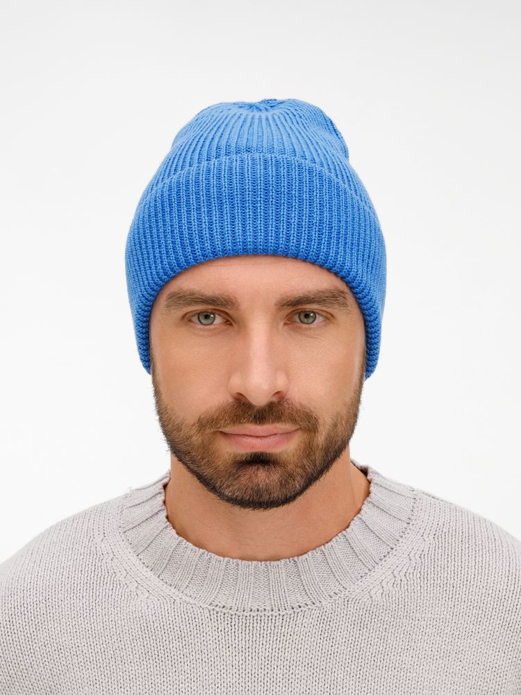 Шапка Nobilis Mono, синяя (аква) / Миниатюра WWW (1000)