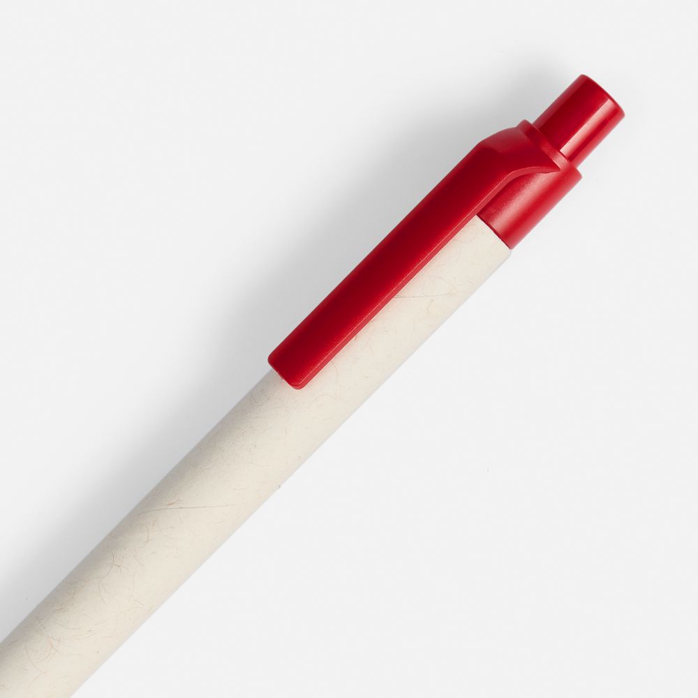 Ручка шариковая MilkMake, красная / Миниатюра WWW (1000)