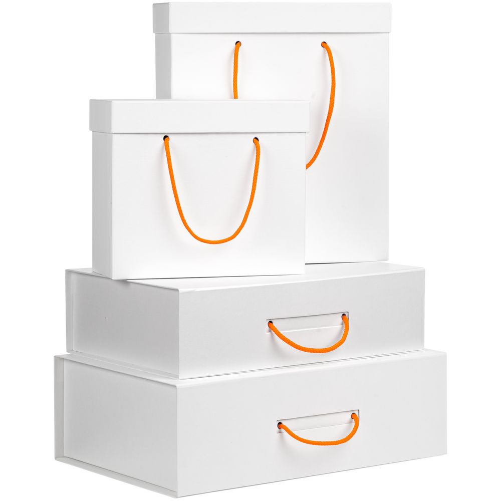 Круглый шнур Lasso S, оранжевый неон, 40 см / Миниатюра WWW (1000)