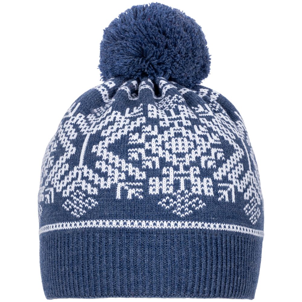 Шапка Onego, синяя (джинс) / Миниатюра WWW (1000)