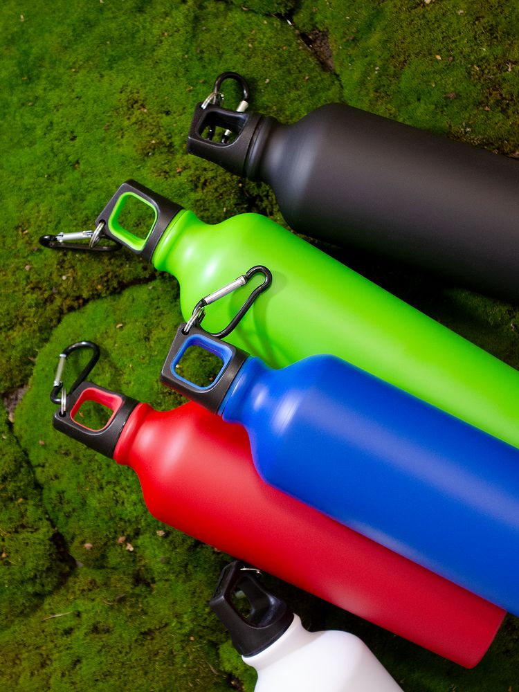 Бутылка для воды Al, синяя / Миниатюра WWW (1000)