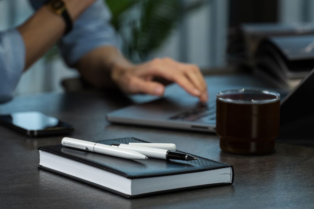 Ручка шариковая Scribo, матовая белая / Миниатюра WWW (1000)