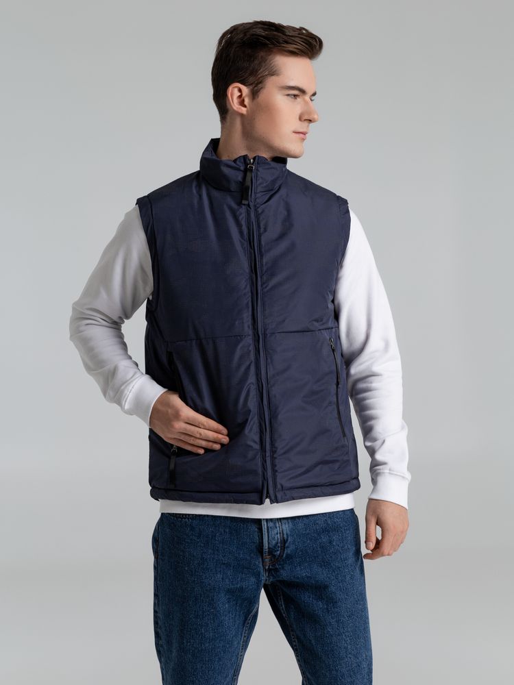 Жилет светоотражающий Lattvind, темно-синий / Миниатюра WWW (1000)