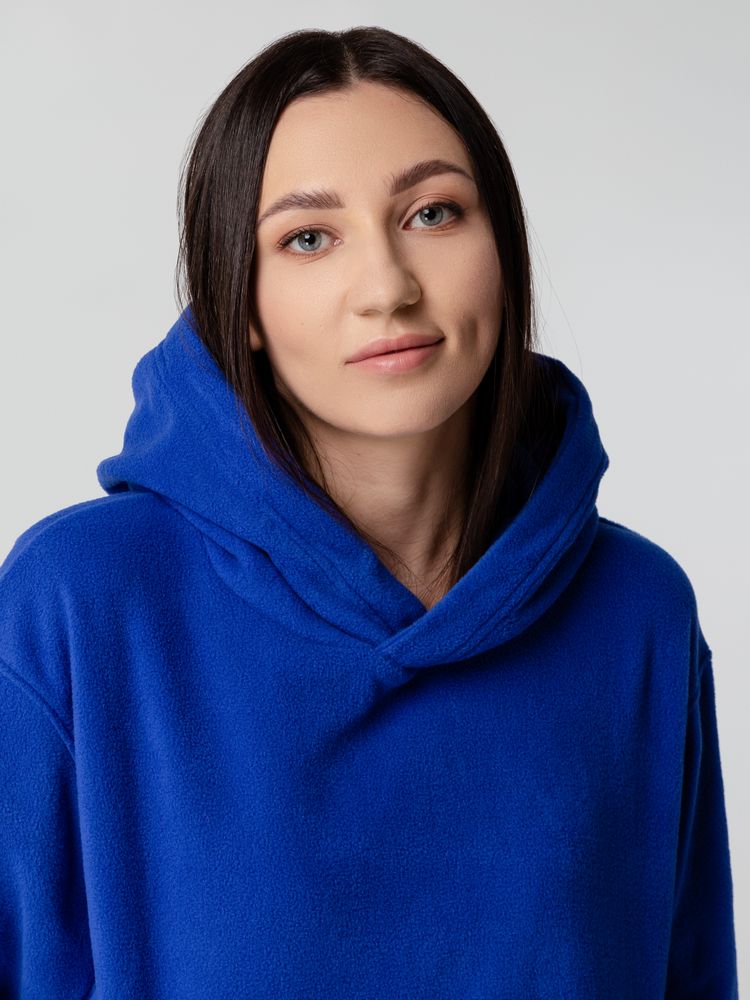 Худи флисовое унисекс Manakin, ярко-синее / Миниатюра WWW (1000)