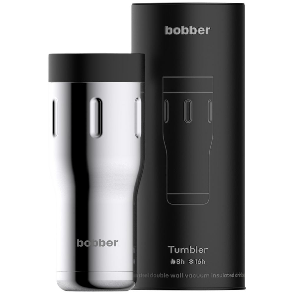 Термостакан Tumbler 470, вакуумный, стальной зеркальный / Миниатюра WWW (1000)