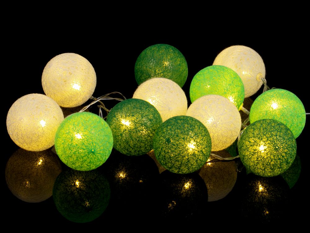 Гирлянда Filamenta, зеленая / Миниатюра WWW (1000)