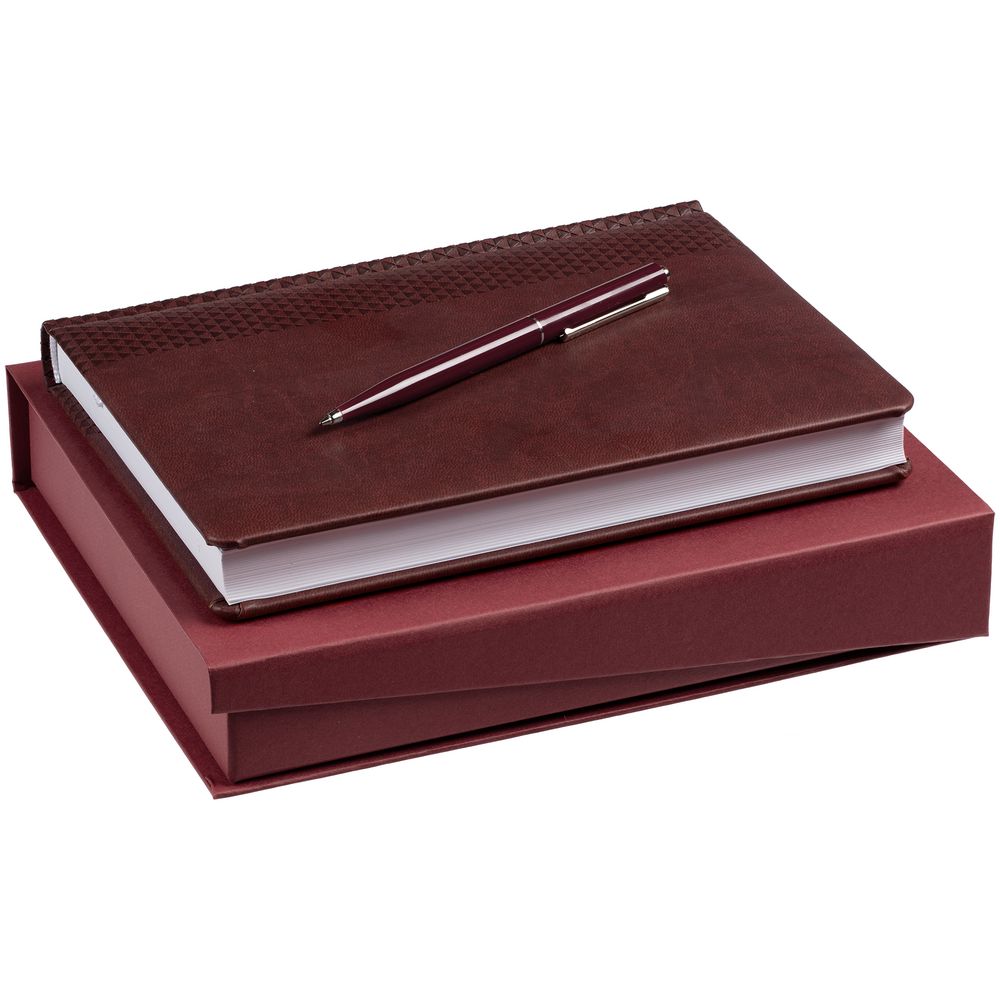 Набор Brand, бордовый