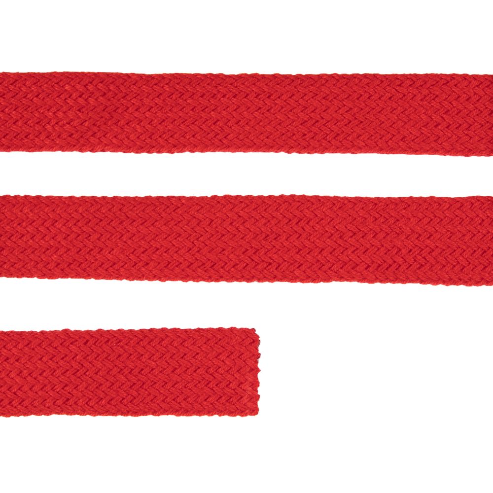 Плоский шнур Cord S, красный, 50 см / Миниатюра WWW (1000)