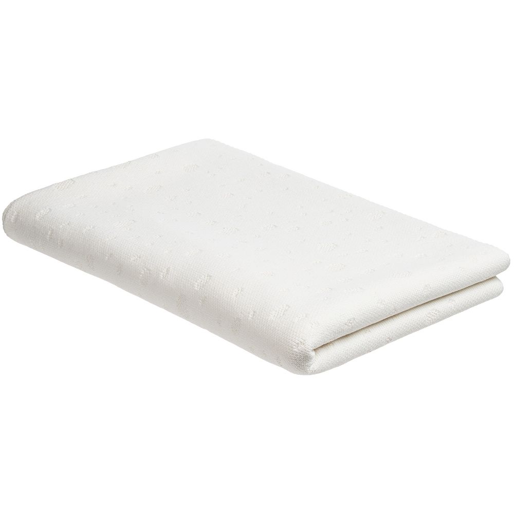 Плед Snowspot, белый с люрексом / Миниатюра WWW (1000)