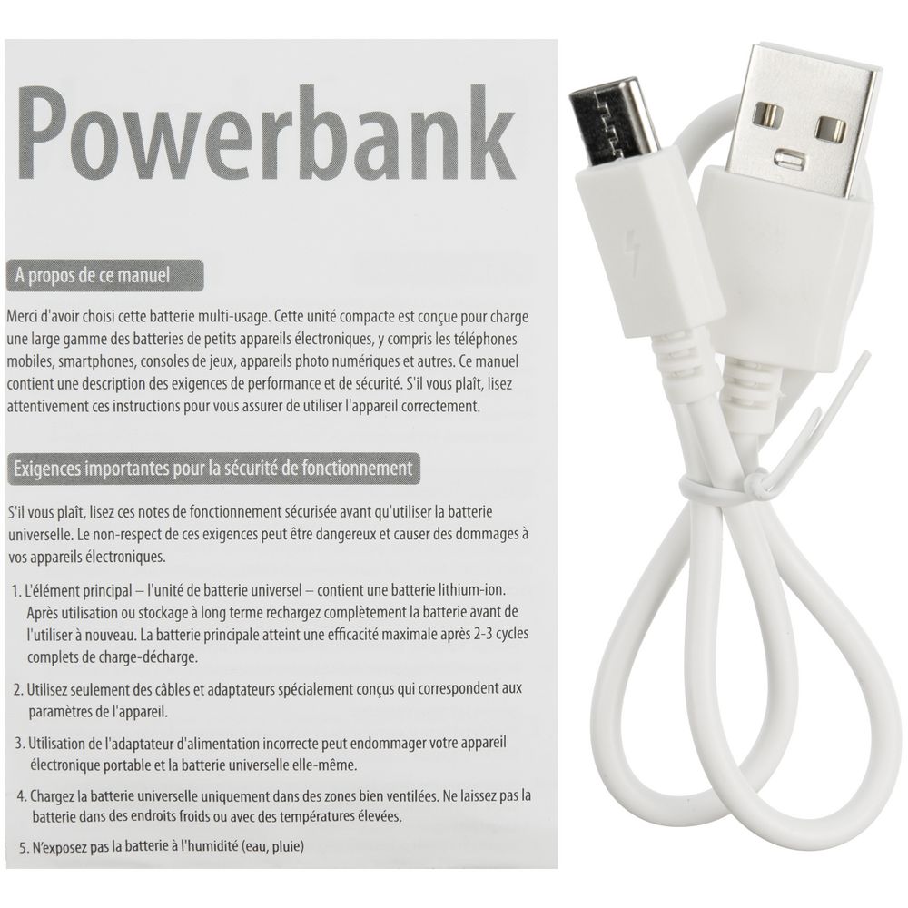 Универсальный магнитный аккумулятор Feel Motion, 5000 мАч, черный / Миниатюра WWW (1000)