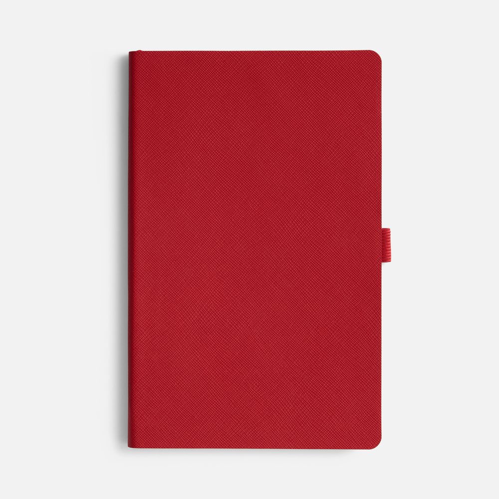 Ежедневник Lungo, недатированный, красный / Миниатюра WWW (1000)