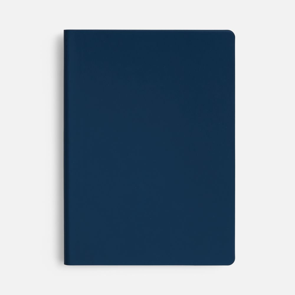 Ежедневник Flex Shall New, недатированный, синий / Миниатюра WWW (1000)