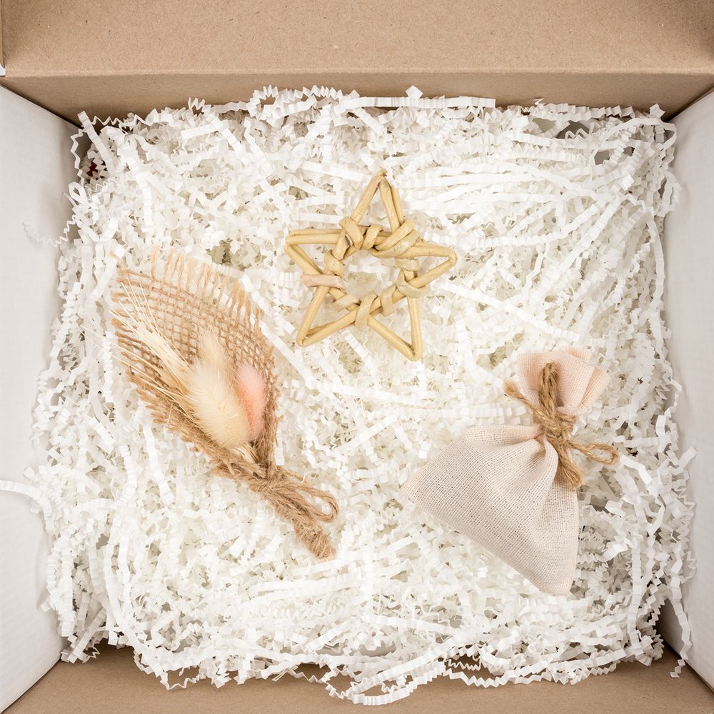 Бумажный наполнитель Chip, белый / Миниатюра WWW (1000)