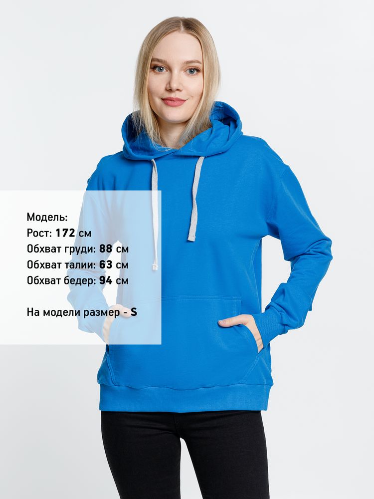 Толстовка с капюшоном Kirenga, бирюзовая / Миниатюра WWW (1000)