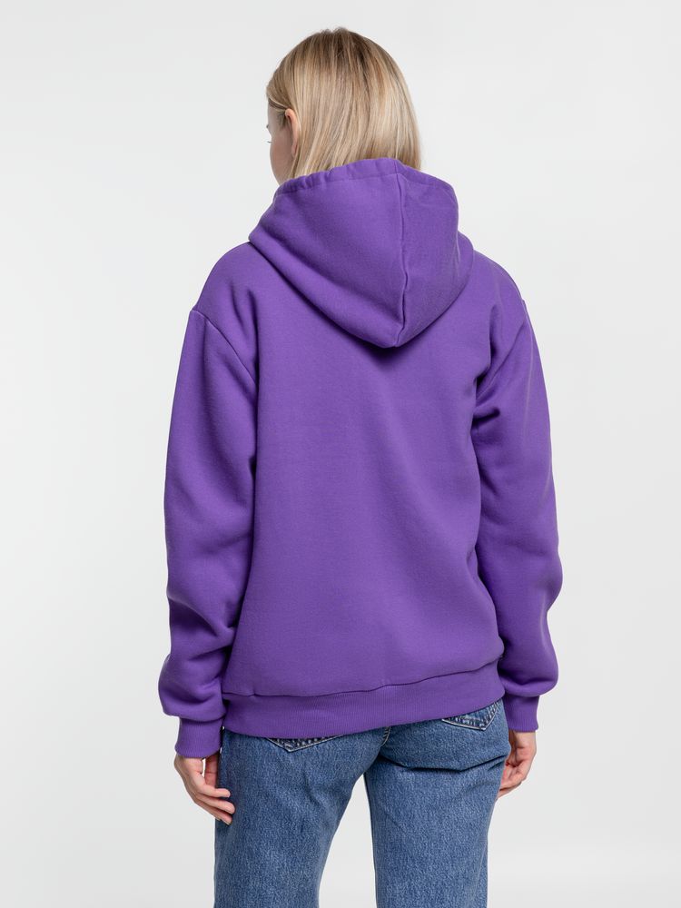 Толстовка на молнии с капюшоном Siverga Heavy, фиолетовая / Миниатюра WWW (1000)