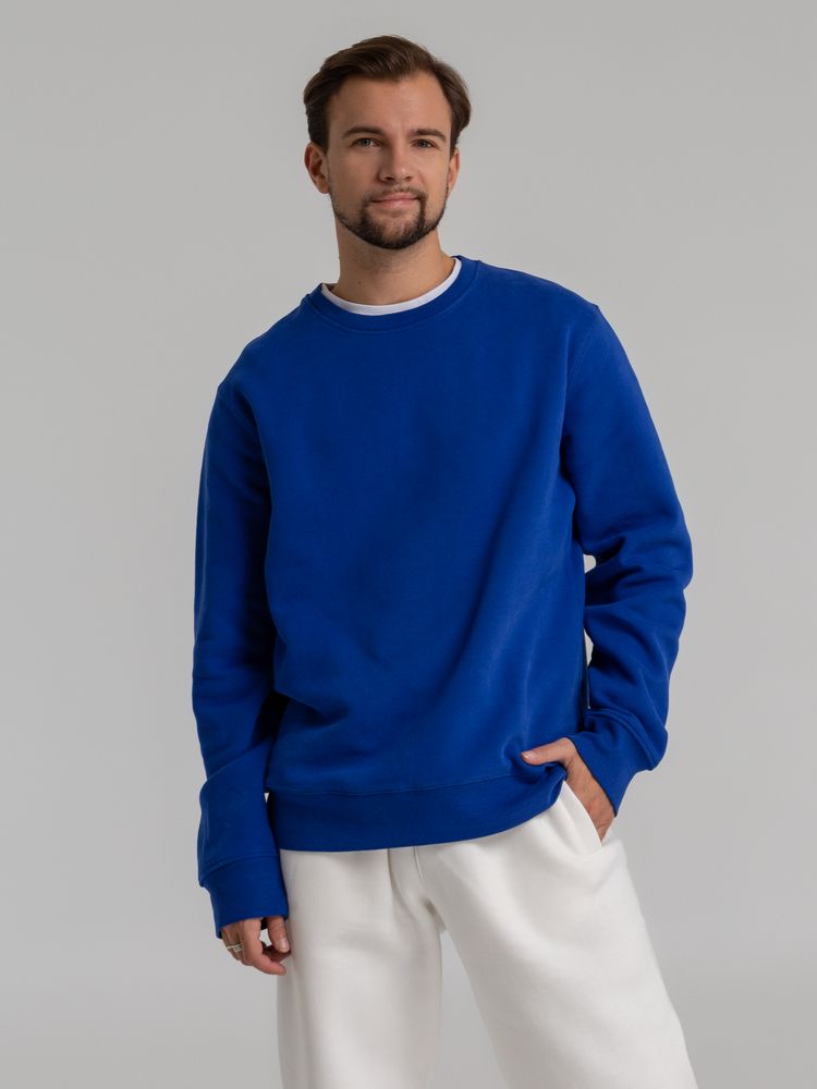 Свитшот унисекс King, ярко-синий / Миниатюра WWW (1000)