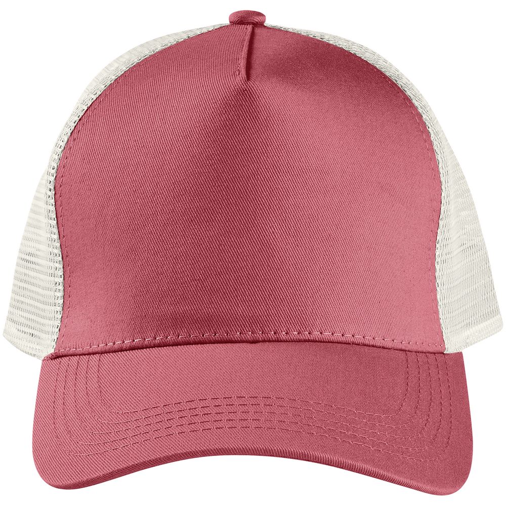 Бейсболка Blink, розовая (лососевая) с молочно-белым / Миниатюра WWW (1000)