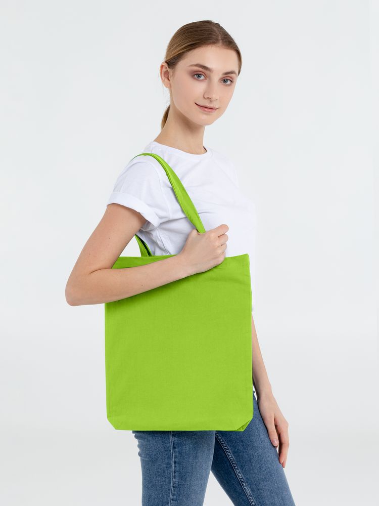 Холщовая сумка Avoska, зеленое яблоко / Миниатюра WWW (1000)