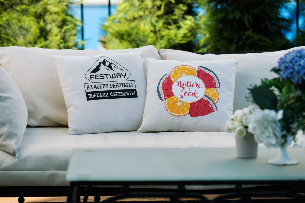 Подушка Holland, неокрашенная / Миниатюра WWW (1000)