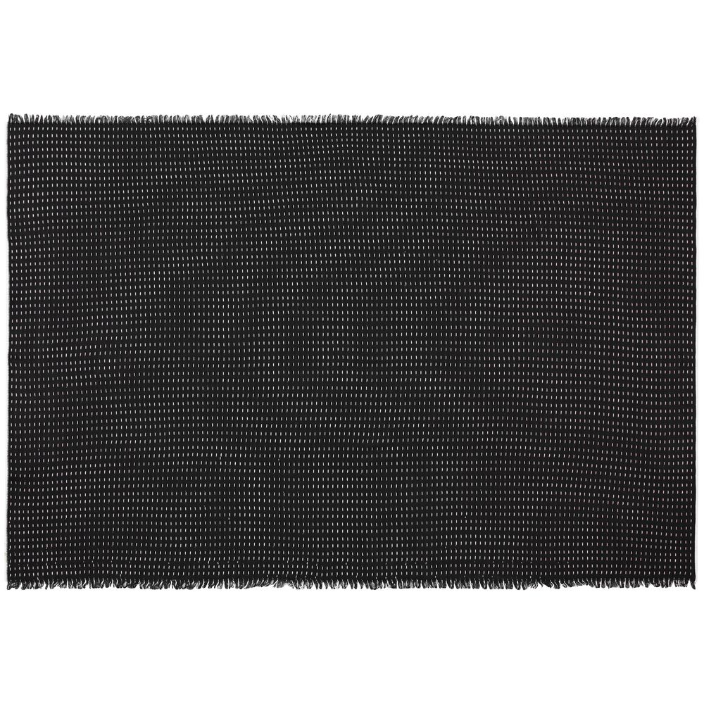 Плед Fringy, черный с белым / Миниатюра WWW (1000)