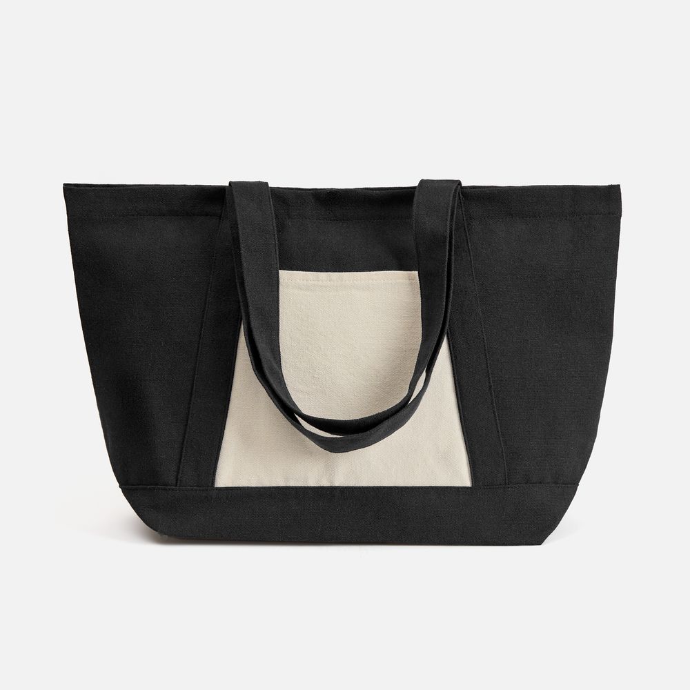 Шопер Shophop, черный с неокрашенным / Миниатюра WWW (1000)